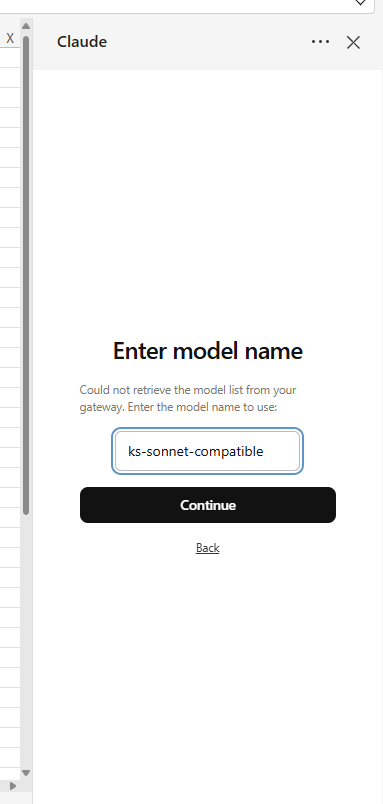 Isi Gateway URL dan Token